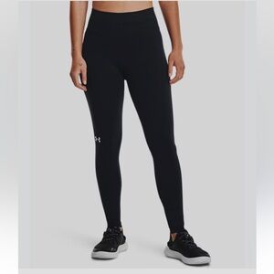 UNDER ARMOUR Black Heat Gear Compression Athletic Leggings Size S